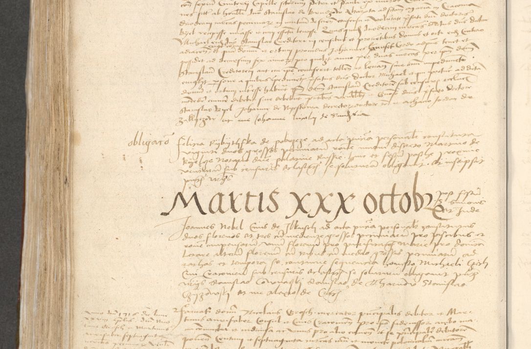 Zdjęcie nr 538 dla obiektu archiwalnego: [Acta actorum vicarialia coram Bernardino Gallo de Jadra]