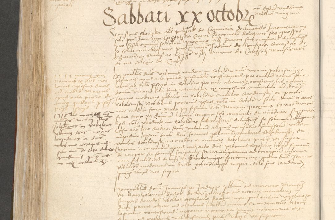 Zdjęcie nr 530 dla obiektu archiwalnego: [Acta actorum vicarialia coram Bernardino Gallo de Jadra]