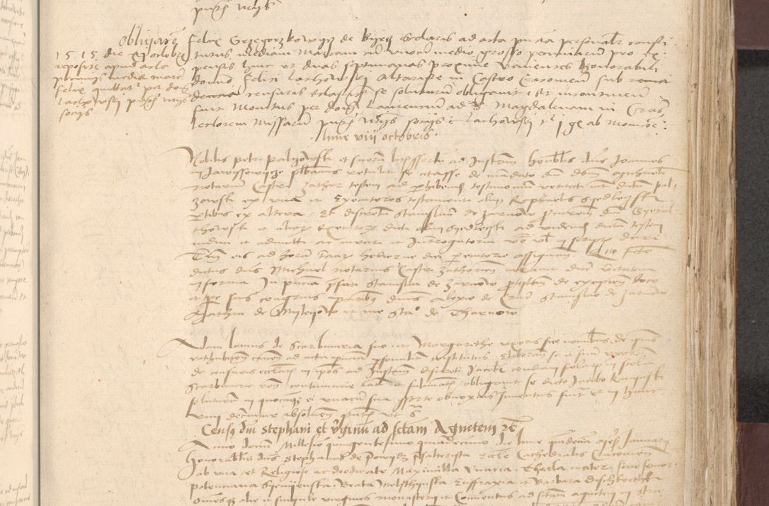 Zdjęcie nr 513 dla obiektu archiwalnego: [Acta actorum vicarialia coram Bernardino Gallo de Jadra]