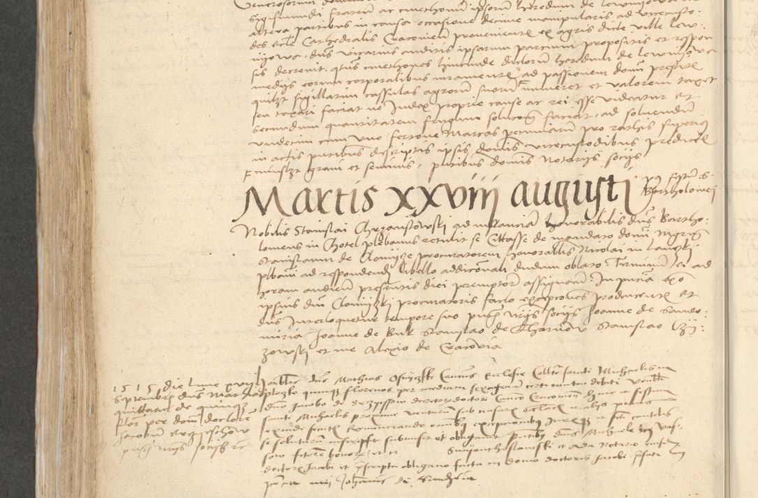 Zdjęcie nr 476 dla obiektu archiwalnego: [Acta actorum vicarialia coram Bernardino Gallo de Jadra]