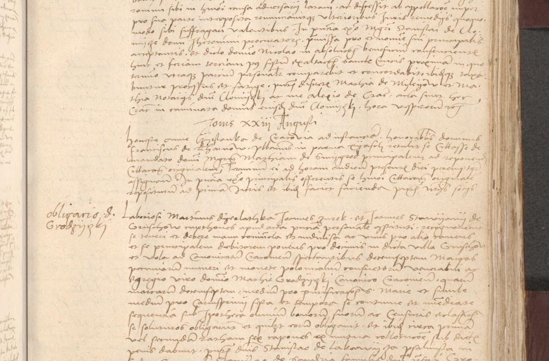 Zdjęcie nr 473 dla obiektu archiwalnego: [Acta actorum vicarialia coram Bernardino Gallo de Jadra]