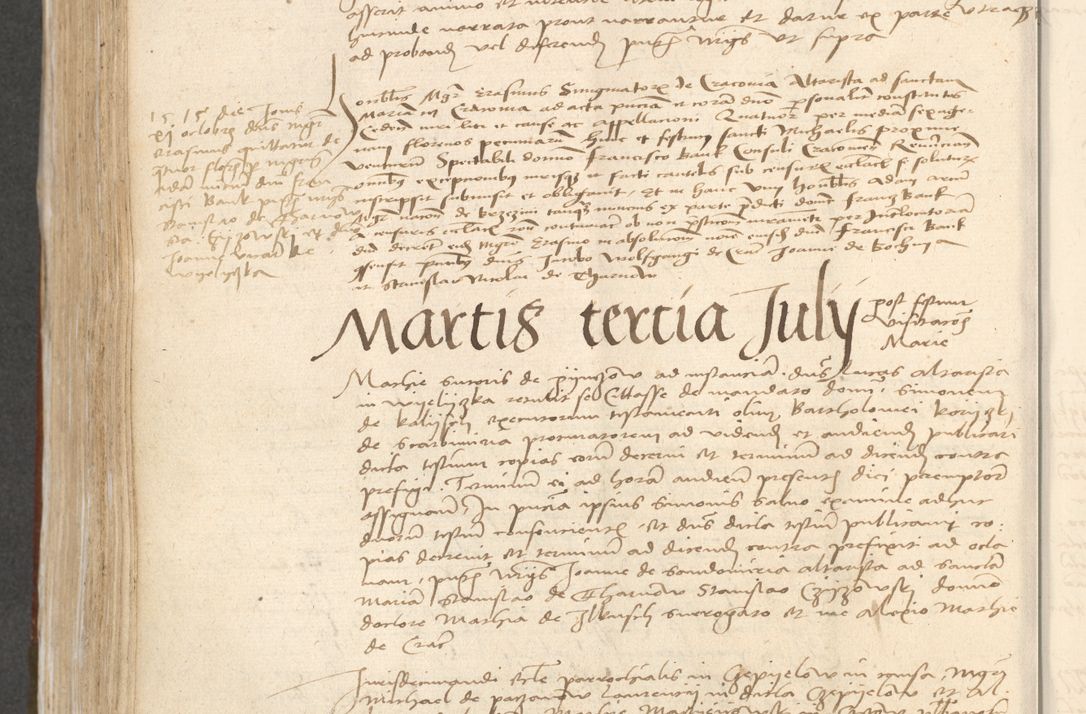 Zdjęcie nr 450 dla obiektu archiwalnego: [Acta actorum vicarialia coram Bernardino Gallo de Jadra]