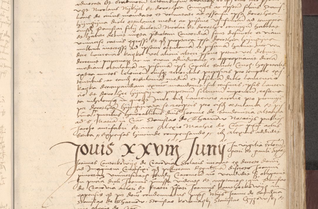 Zdjęcie nr 445 dla obiektu archiwalnego: [Acta actorum vicarialia coram Bernardino Gallo de Jadra]