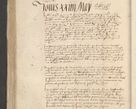 Zdjęcie nr 416 dla obiektu archiwalnego: [Acta actorum vicarialia coram Bernardino Gallo de Jadra]