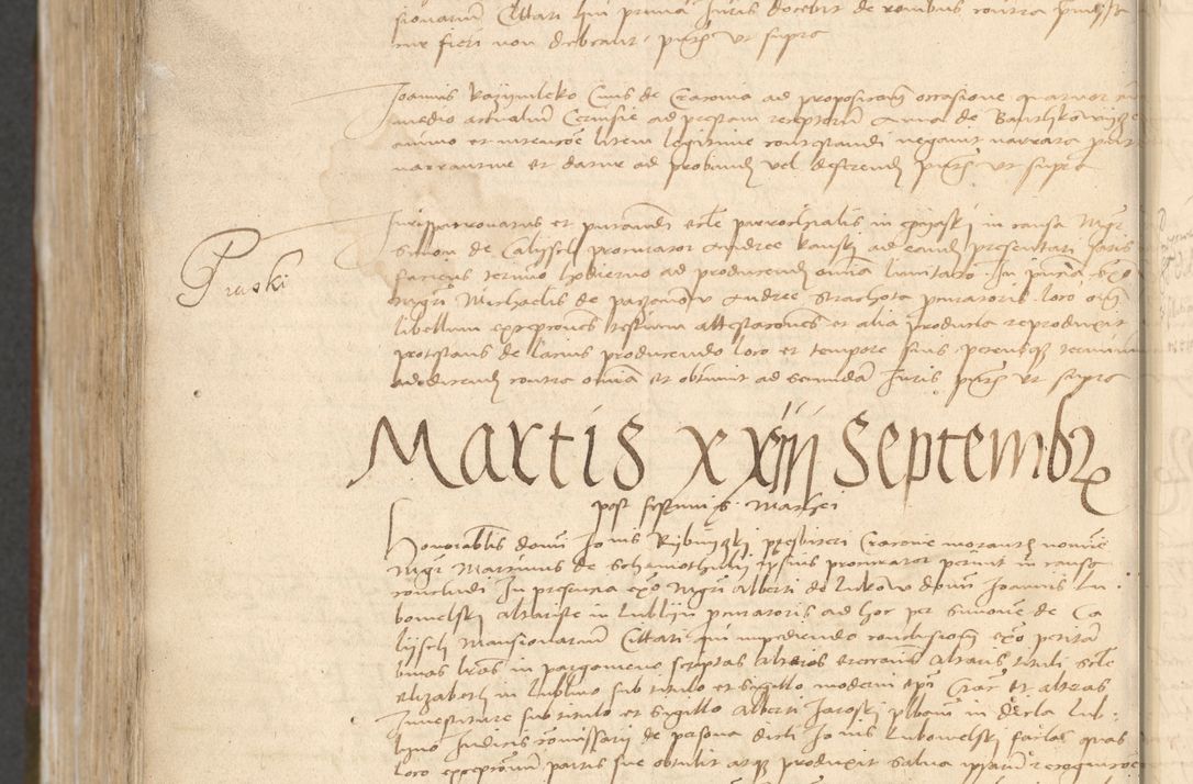 Zdjęcie nr 882 dla obiektu archiwalnego: [Acta actorum vicarialia coram Bernardino Gallo de Jadra]