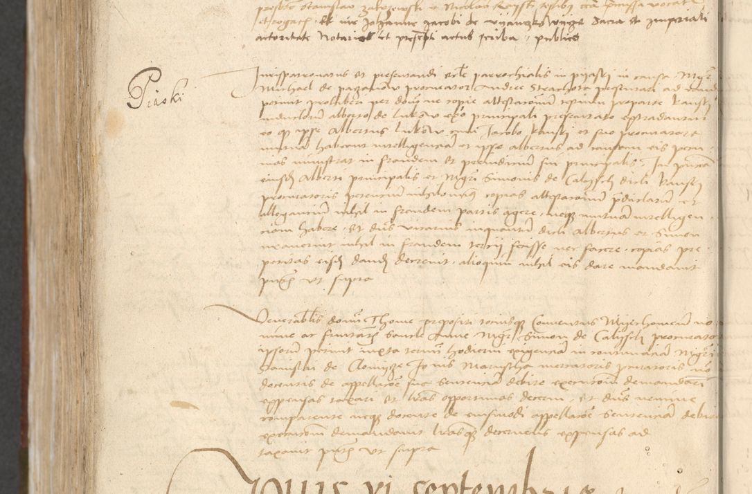 Zdjęcie nr 874 dla obiektu archiwalnego: [Acta actorum vicarialia coram Bernardino Gallo de Jadra]