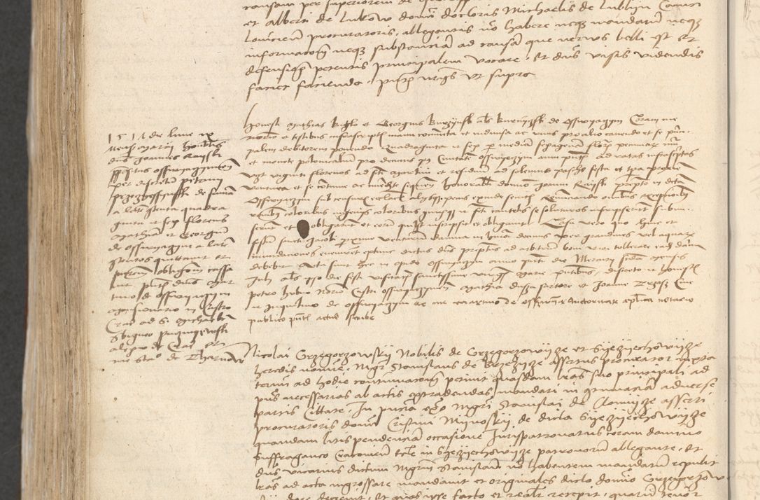 Zdjęcie nr 818 dla obiektu archiwalnego: [Acta actorum vicarialia coram Bernardino Gallo de Jadra]