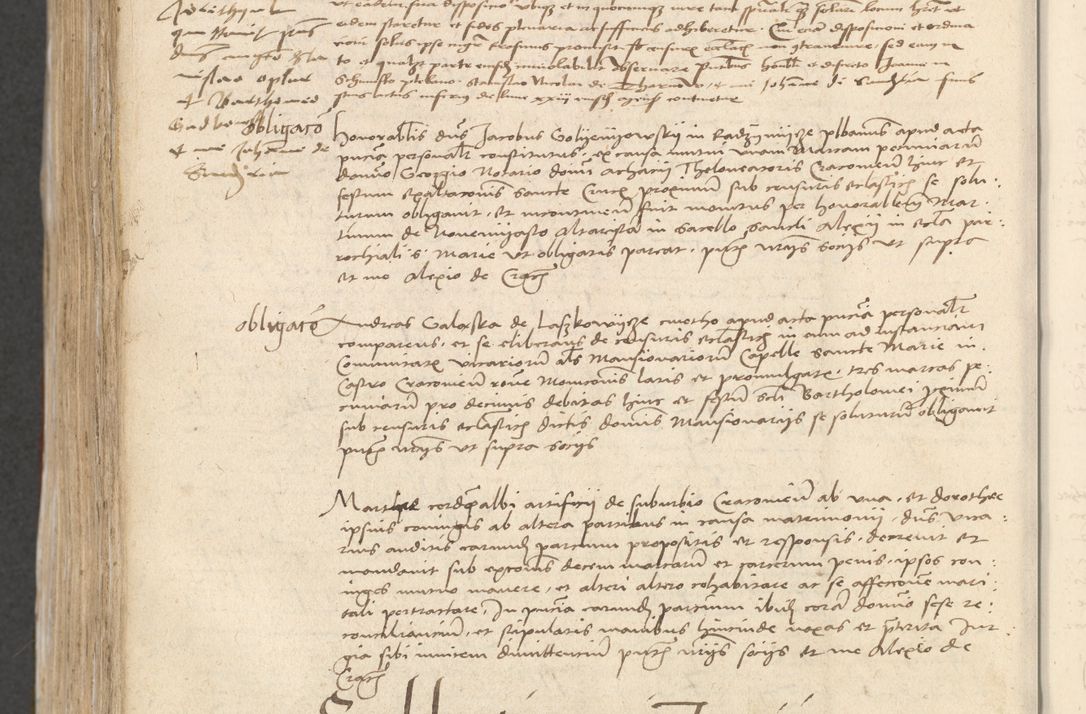 Zdjęcie nr 800 dla obiektu archiwalnego: [Acta actorum vicarialia coram Bernardino Gallo de Jadra]