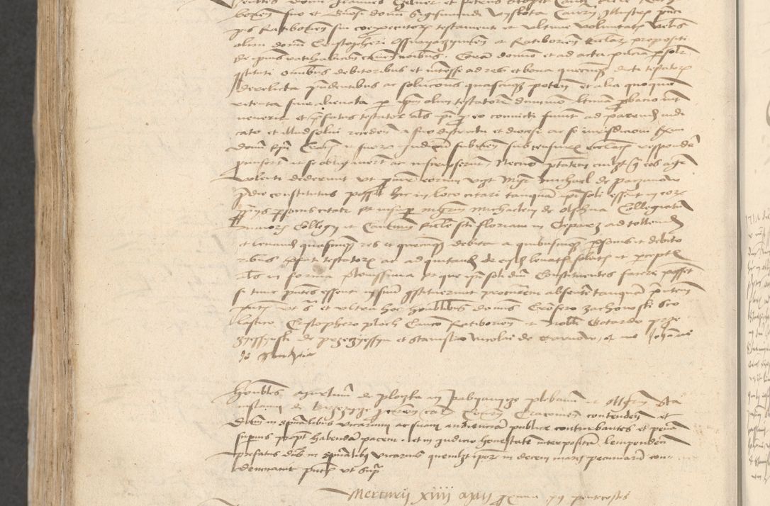 Zdjęcie nr 752 dla obiektu archiwalnego: [Acta actorum vicarialia coram Bernardino Gallo de Jadra]