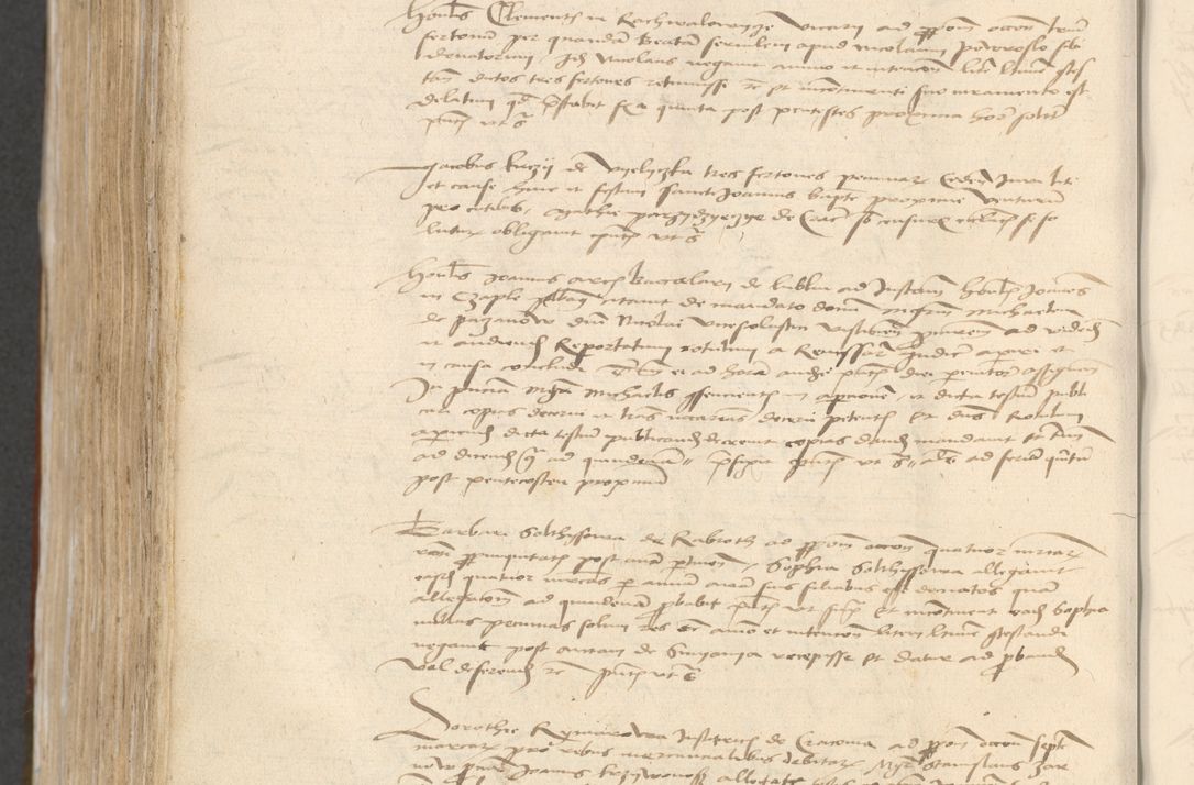 Zdjęcie nr 744 dla obiektu archiwalnego: [Acta actorum vicarialia coram Bernardino Gallo de Jadra]