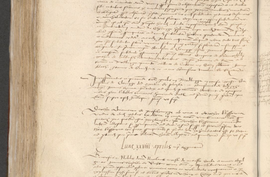 Zdjęcie nr 738 dla obiektu archiwalnego: [Acta actorum vicarialia coram Bernardino Gallo de Jadra]