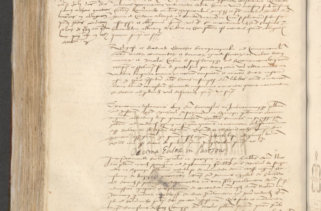 Zdjęcie nr 734 dla obiektu archiwalnego: [Acta actorum vicarialia coram Bernardino Gallo de Jadra]