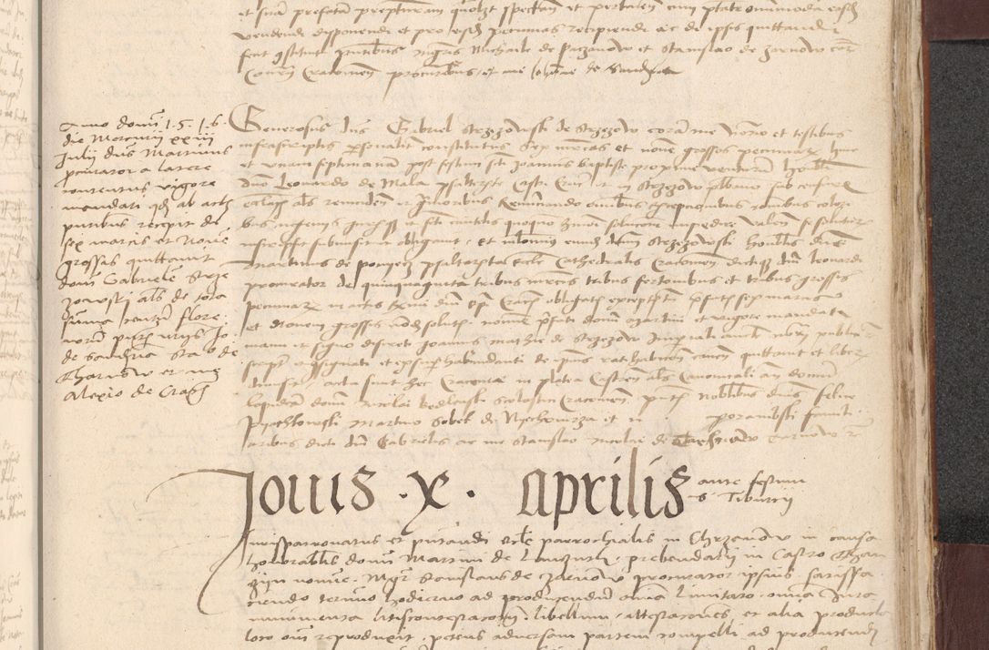 Zdjęcie nr 721 dla obiektu archiwalnego: [Acta actorum vicarialia coram Bernardino Gallo de Jadra]