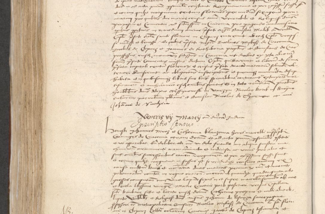 Zdjęcie nr 688 dla obiektu archiwalnego: [Acta actorum vicarialia coram Bernardino Gallo de Jadra]