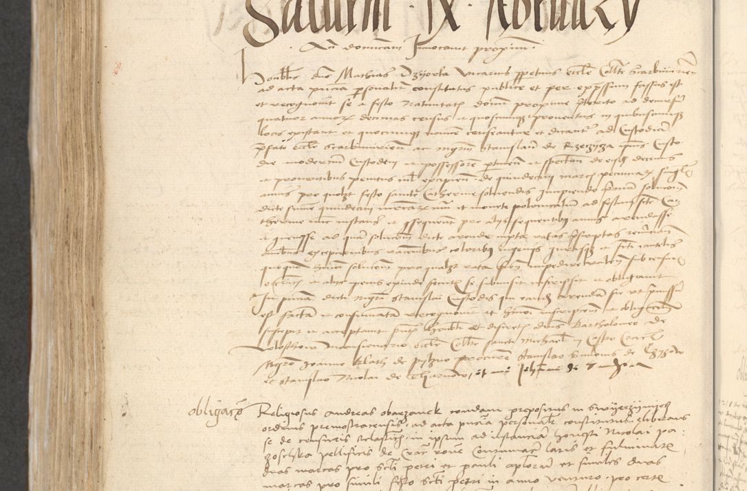 Zdjęcie nr 644 dla obiektu archiwalnego: [Acta actorum vicarialia coram Bernardino Gallo de Jadra]