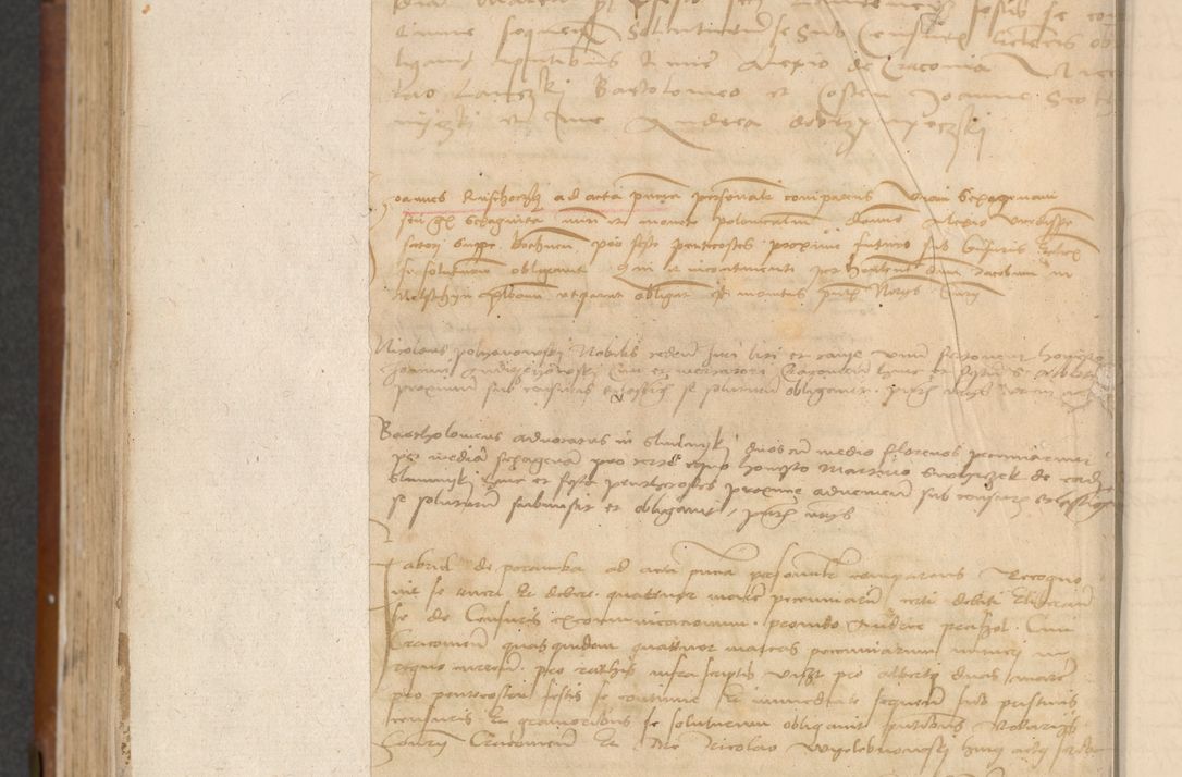Zdjęcie nr 432 dla obiektu archiwalnego: [Acta] obligationum coram reverendo patre domino Thoma Rosnowsky canonico et offi[ciali C]racoviensi generali [a]d annum Domini 1514, [ind]itione secunda, pontificatus sanctissimi in Christo patris domini nostro domini Leonis divina providencia pape decimi moderni. Anno sue sanctitatis aduc ad 19 Marcii [...] primo secundis fatibus et felici sidere suum per manu Bronislaidis telluris Ursonici recipiunt et dii faveant ceptis