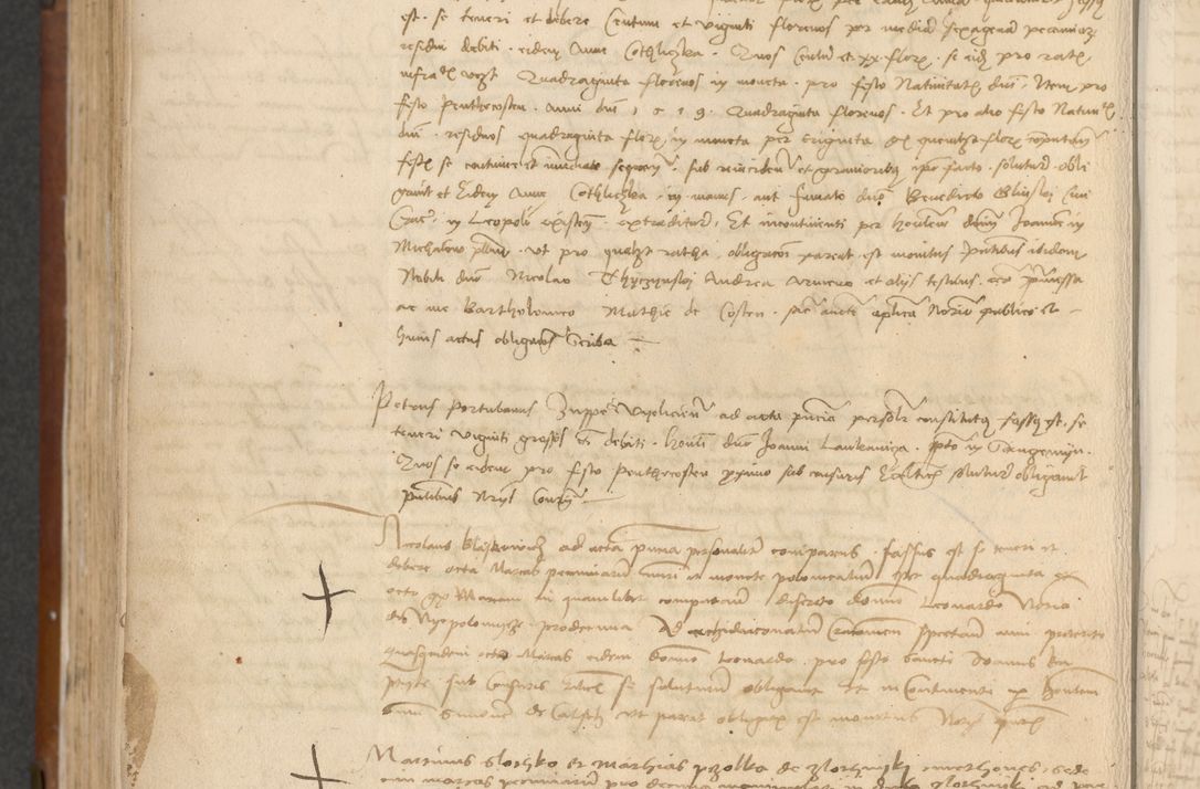 Zdjęcie nr 430 dla obiektu archiwalnego: [Acta] obligationum coram reverendo patre domino Thoma Rosnowsky canonico et offi[ciali C]racoviensi generali [a]d annum Domini 1514, [ind]itione secunda, pontificatus sanctissimi in Christo patris domini nostro domini Leonis divina providencia pape decimi moderni. Anno sue sanctitatis aduc ad 19 Marcii [...] primo secundis fatibus et felici sidere suum per manu Bronislaidis telluris Ursonici recipiunt et dii faveant ceptis
