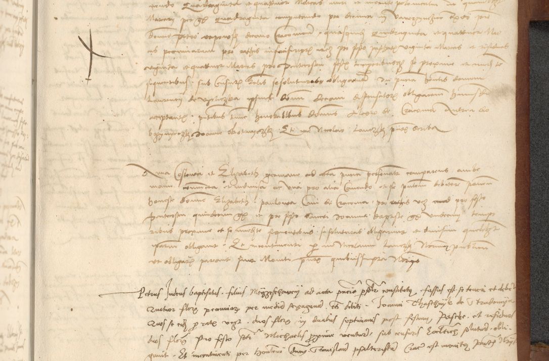 Zdjęcie nr 423 dla obiektu archiwalnego: [Acta] obligationum coram reverendo patre domino Thoma Rosnowsky canonico et offi[ciali C]racoviensi generali [a]d annum Domini 1514, [ind]itione secunda, pontificatus sanctissimi in Christo patris domini nostro domini Leonis divina providencia pape decimi moderni. Anno sue sanctitatis aduc ad 19 Marcii [...] primo secundis fatibus et felici sidere suum per manu Bronislaidis telluris Ursonici recipiunt et dii faveant ceptis