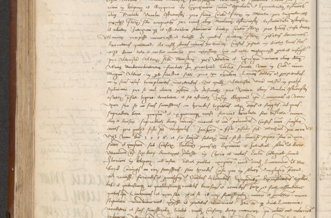 Zdjęcie nr 360 dla obiektu archiwalnego: [Acta] obligationum coram reverendo patre domino Thoma Rosnowsky canonico et offi[ciali C]racoviensi generali [a]d annum Domini 1514, [ind]itione secunda, pontificatus sanctissimi in Christo patris domini nostro domini Leonis divina providencia pape decimi moderni. Anno sue sanctitatis aduc ad 19 Marcii [...] primo secundis fatibus et felici sidere suum per manu Bronislaidis telluris Ursonici recipiunt et dii faveant ceptis