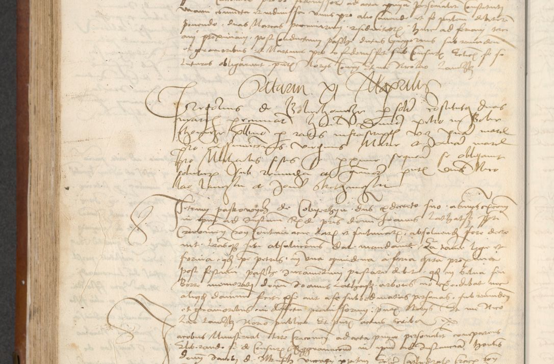 Zdjęcie nr 312 dla obiektu archiwalnego: [Acta] obligationum coram reverendo patre domino Thoma Rosnowsky canonico et offi[ciali C]racoviensi generali [a]d annum Domini 1514, [ind]itione secunda, pontificatus sanctissimi in Christo patris domini nostro domini Leonis divina providencia pape decimi moderni. Anno sue sanctitatis aduc ad 19 Marcii [...] primo secundis fatibus et felici sidere suum per manu Bronislaidis telluris Ursonici recipiunt et dii faveant ceptis