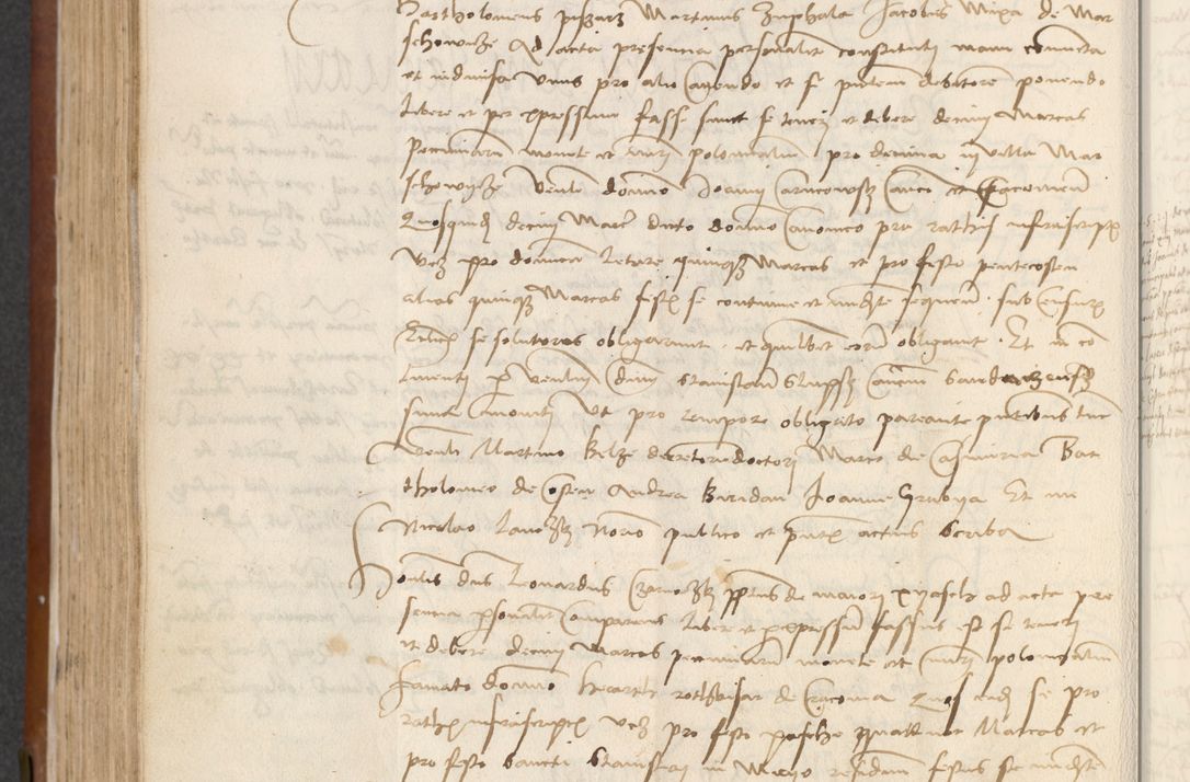 Zdjęcie nr 268 dla obiektu archiwalnego: [Acta] obligationum coram reverendo patre domino Thoma Rosnowsky canonico et offi[ciali C]racoviensi generali [a]d annum Domini 1514, [ind]itione secunda, pontificatus sanctissimi in Christo patris domini nostro domini Leonis divina providencia pape decimi moderni. Anno sue sanctitatis aduc ad 19 Marcii [...] primo secundis fatibus et felici sidere suum per manu Bronislaidis telluris Ursonici recipiunt et dii faveant ceptis