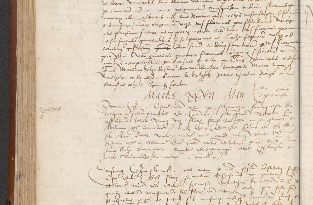 Zdjęcie nr 212 dla obiektu archiwalnego: [Acta] obligationum coram reverendo patre domino Thoma Rosnowsky canonico et offi[ciali C]racoviensi generali [a]d annum Domini 1514, [ind]itione secunda, pontificatus sanctissimi in Christo patris domini nostro domini Leonis divina providencia pape decimi moderni. Anno sue sanctitatis aduc ad 19 Marcii [...] primo secundis fatibus et felici sidere suum per manu Bronislaidis telluris Ursonici recipiunt et dii faveant ceptis
