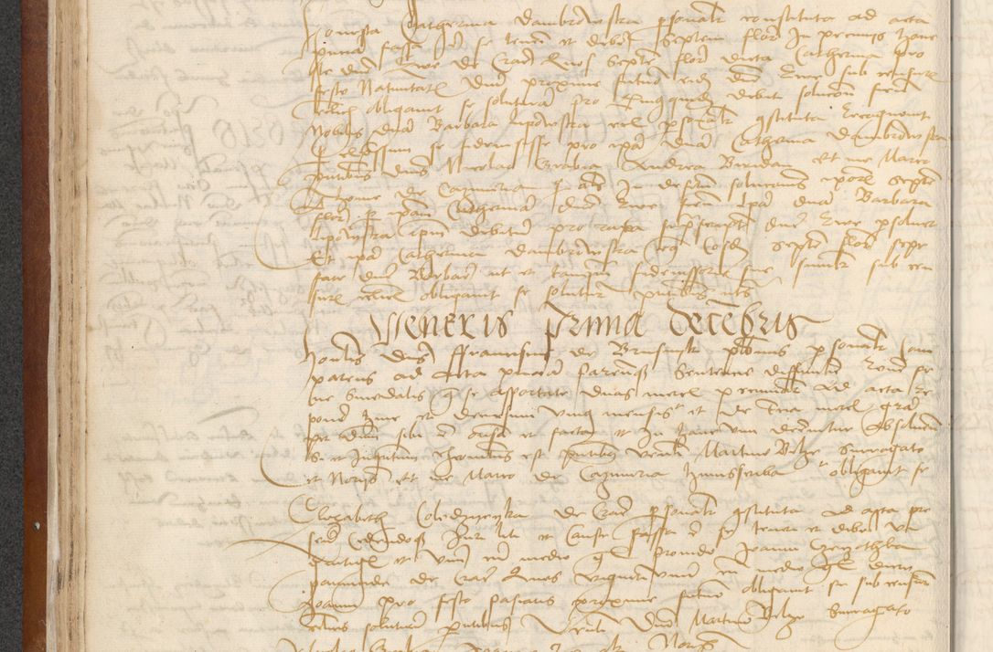 Zdjęcie nr 72 dla obiektu archiwalnego: [Acta] obligationum coram reverendo patre domino Thoma Rosnowsky canonico et offi[ciali C]racoviensi generali [a]d annum Domini 1514, [ind]itione secunda, pontificatus sanctissimi in Christo patris domini nostro domini Leonis divina providencia pape decimi moderni. Anno sue sanctitatis aduc ad 19 Marcii [...] primo secundis fatibus et felici sidere suum per manu Bronislaidis telluris Ursonici recipiunt et dii faveant ceptis