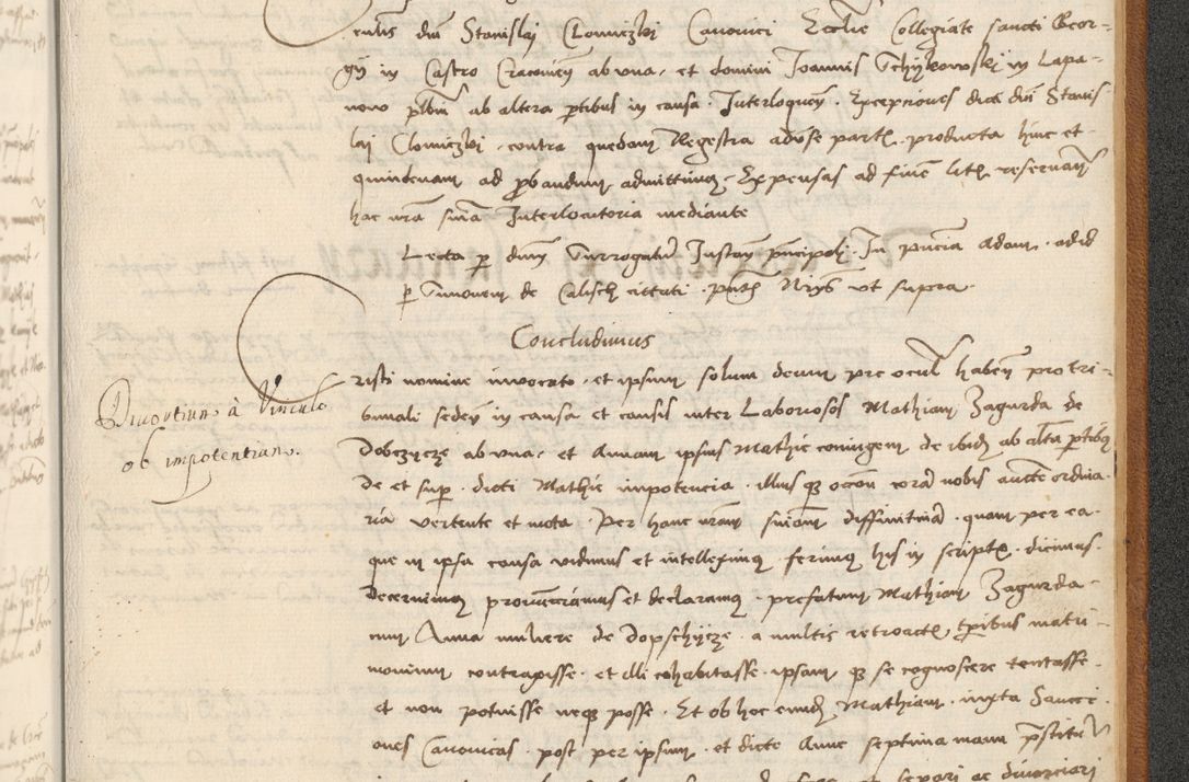 Zdjęcie nr 1143 dla obiektu archiwalnego: [Acta actorum officialia coram Thoma Roznowski]