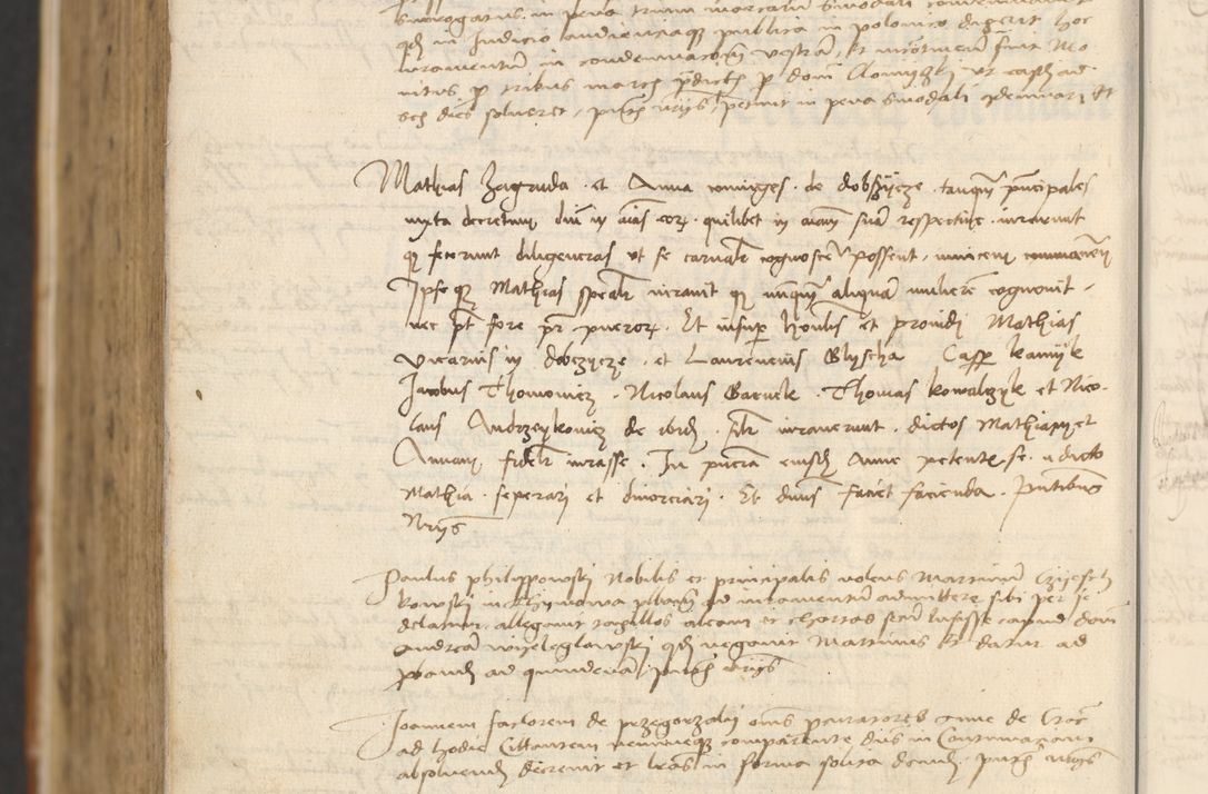 Zdjęcie nr 1142 dla obiektu archiwalnego: [Acta actorum officialia coram Thoma Roznowski]