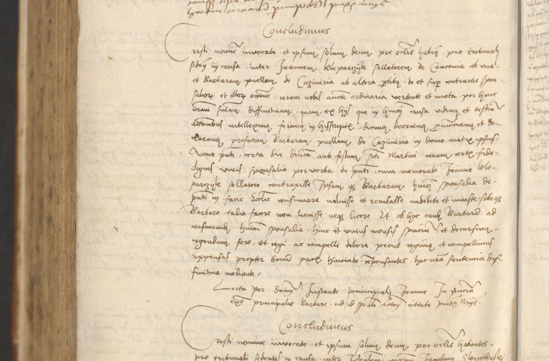 Zdjęcie nr 1138 dla obiektu archiwalnego: [Acta actorum officialia coram Thoma Roznowski]