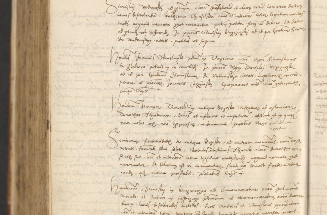 Zdjęcie nr 1136 dla obiektu archiwalnego: [Acta actorum officialia coram Thoma Roznowski]