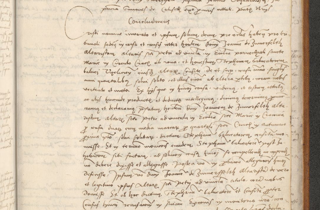 Zdjęcie nr 1135 dla obiektu archiwalnego: [Acta actorum officialia coram Thoma Roznowski]