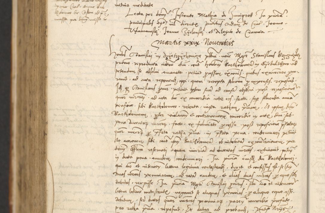 Zdjęcie nr 1116 dla obiektu archiwalnego: [Acta actorum officialia coram Thoma Roznowski]