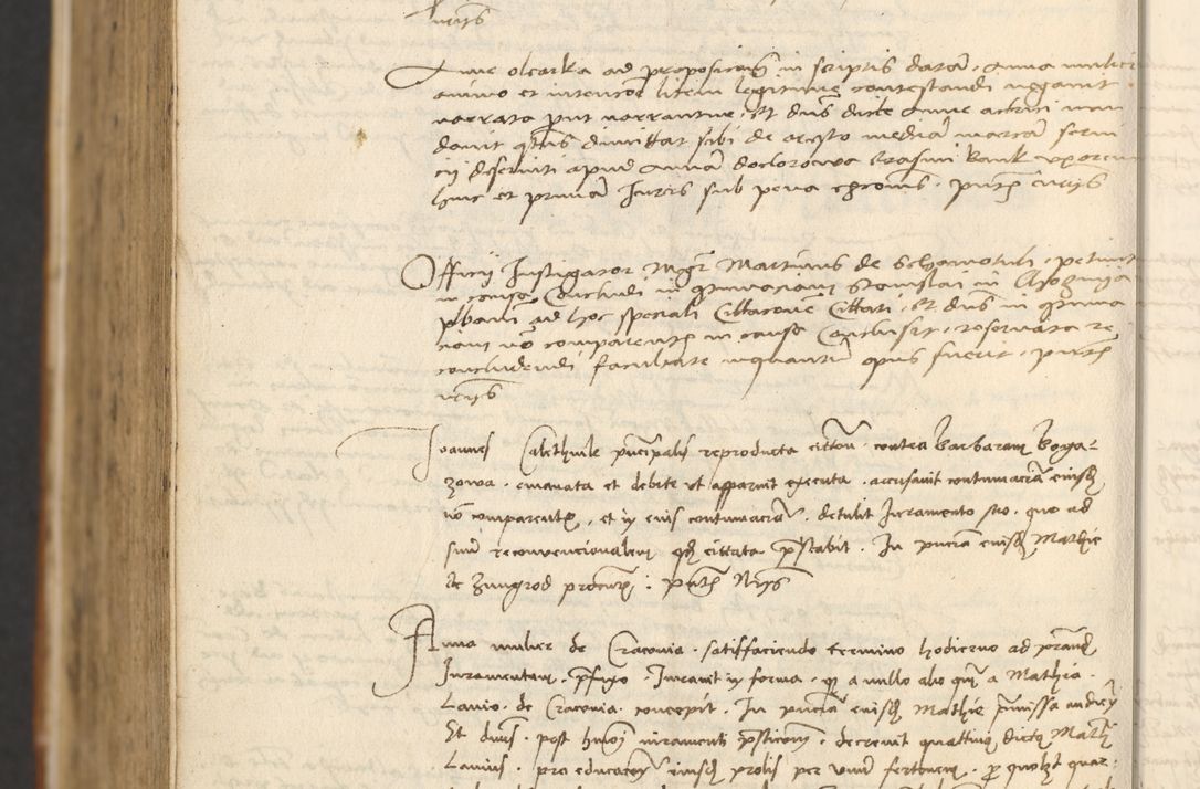 Zdjęcie nr 1114 dla obiektu archiwalnego: [Acta actorum officialia coram Thoma Roznowski]