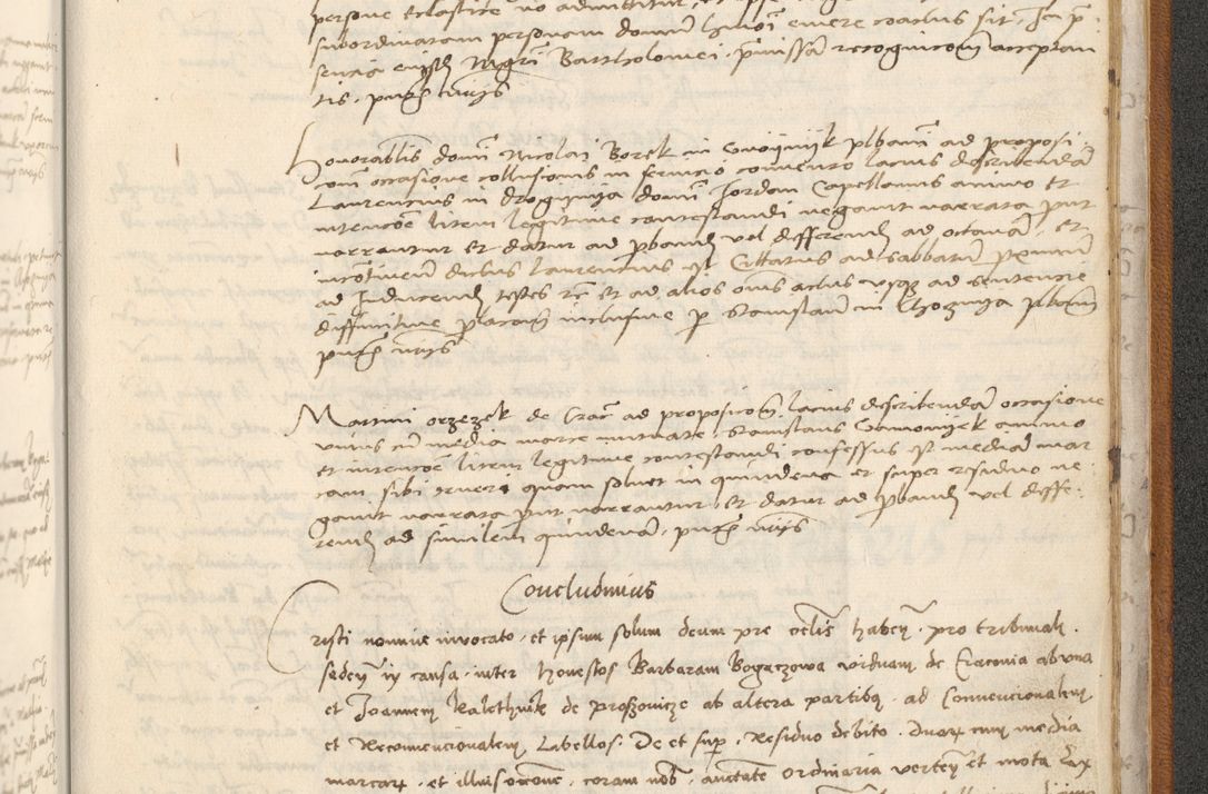 Zdjęcie nr 1115 dla obiektu archiwalnego: [Acta actorum officialia coram Thoma Roznowski]