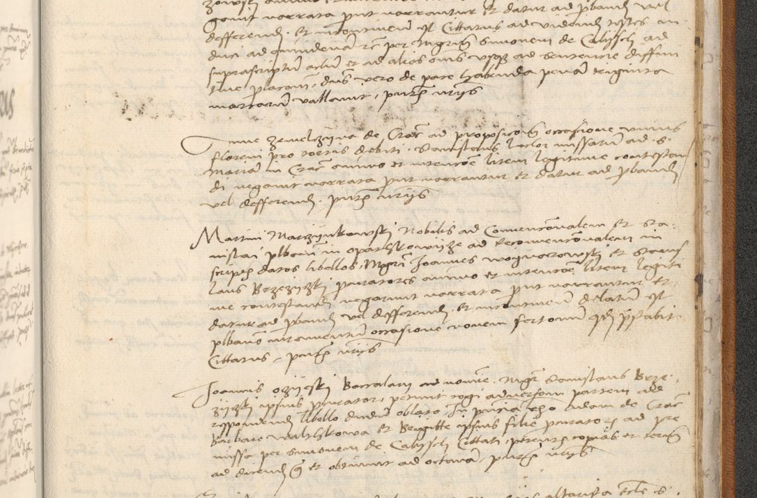 Zdjęcie nr 1113 dla obiektu archiwalnego: [Acta actorum officialia coram Thoma Roznowski]