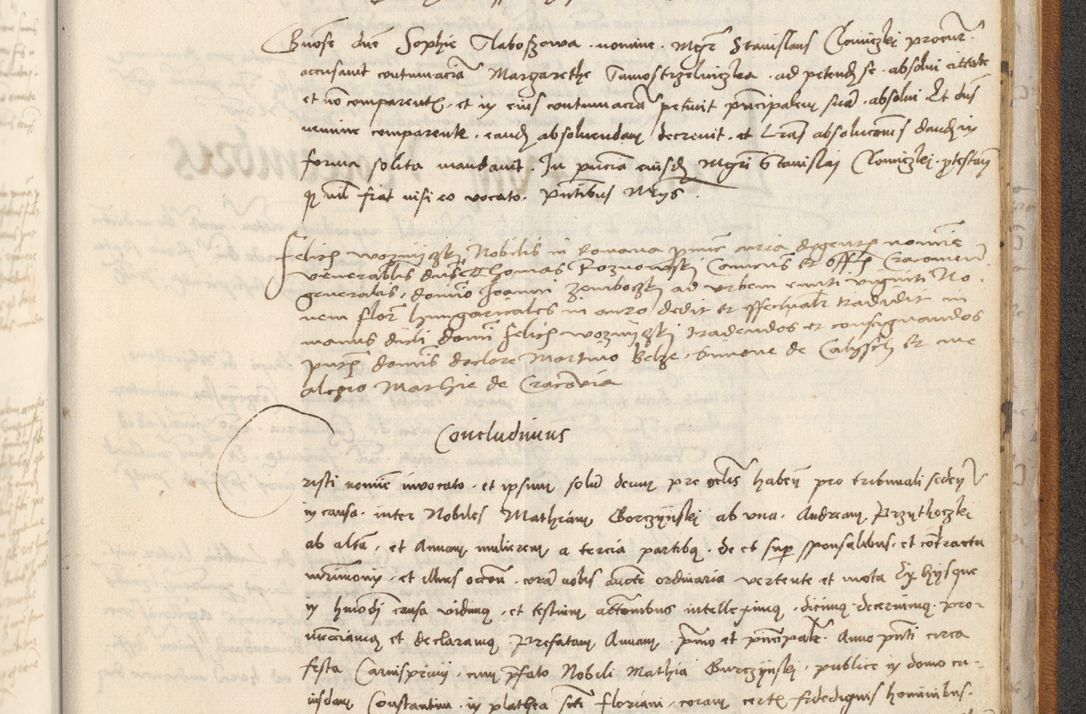 Zdjęcie nr 1111 dla obiektu archiwalnego: [Acta actorum officialia coram Thoma Roznowski]