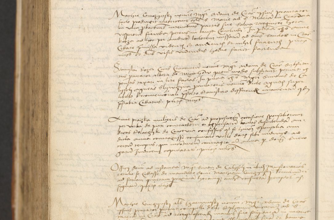 Zdjęcie nr 1108 dla obiektu archiwalnego: [Acta actorum officialia coram Thoma Roznowski]