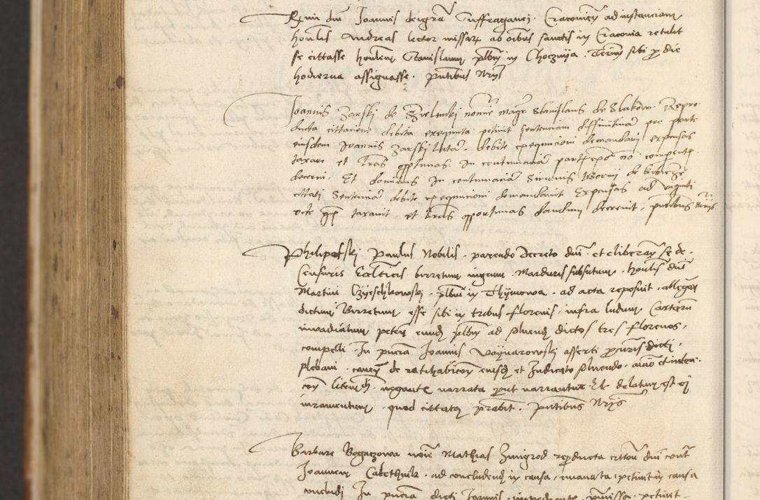 Zdjęcie nr 1102 dla obiektu archiwalnego: [Acta actorum officialia coram Thoma Roznowski]