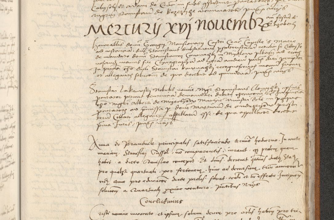 Zdjęcie nr 1103 dla obiektu archiwalnego: [Acta actorum officialia coram Thoma Roznowski]