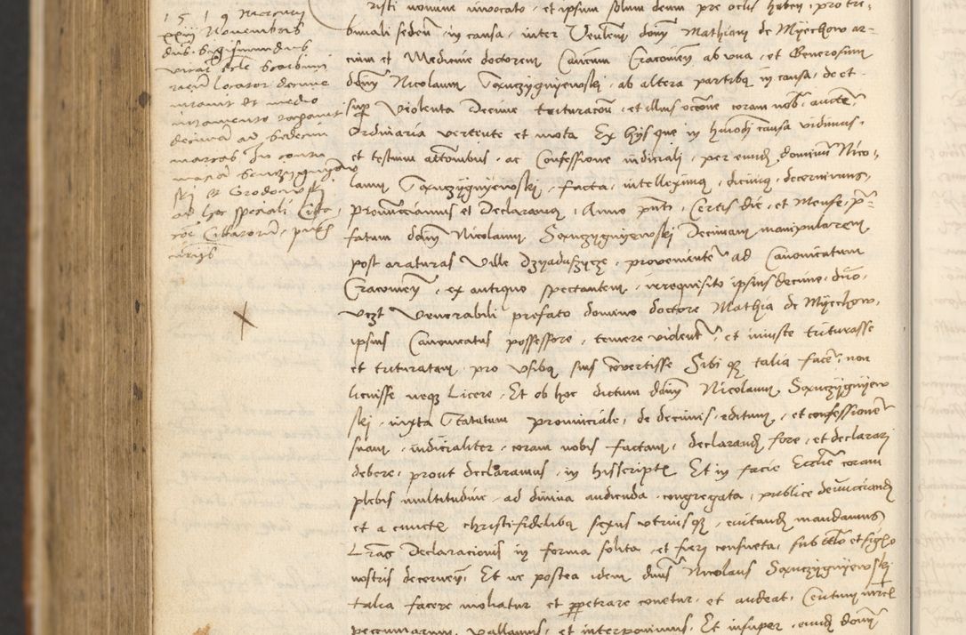 Zdjęcie nr 1098 dla obiektu archiwalnego: [Acta actorum officialia coram Thoma Roznowski]