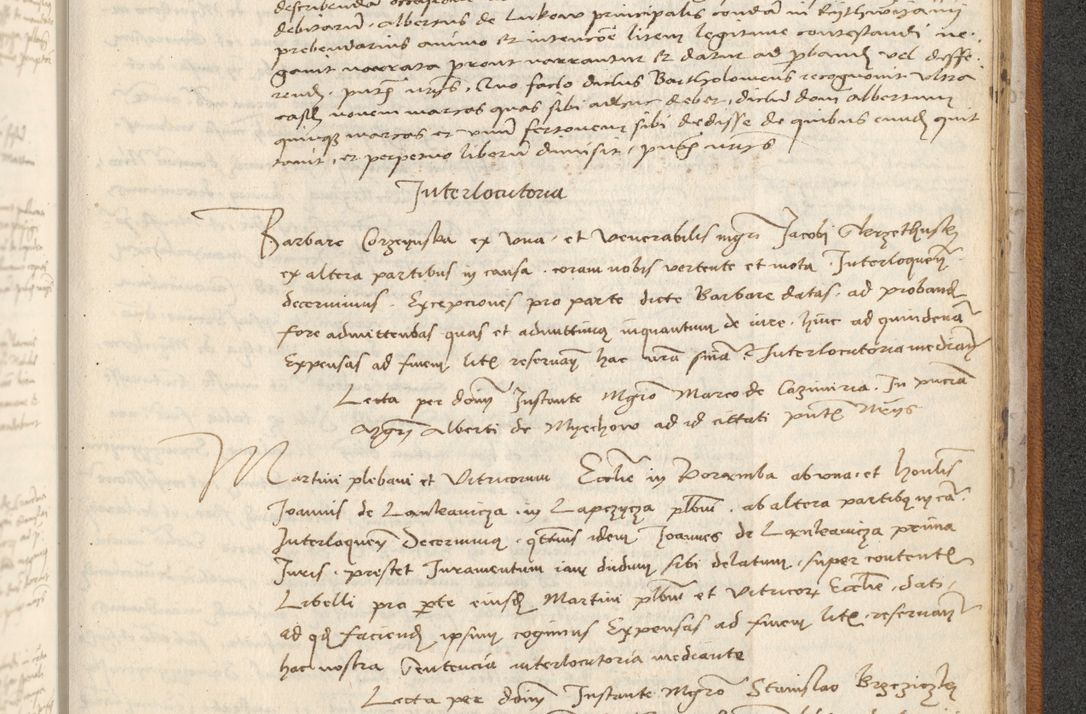 Zdjęcie nr 1097 dla obiektu archiwalnego: [Acta actorum officialia coram Thoma Roznowski]