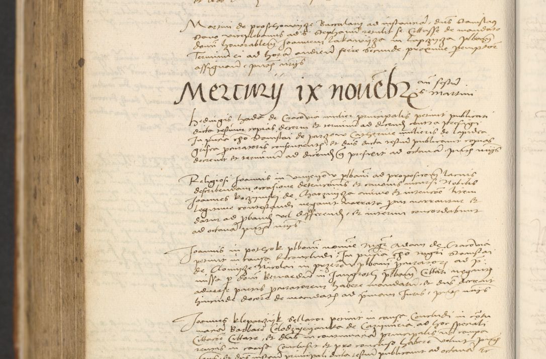 Zdjęcie nr 1096 dla obiektu archiwalnego: [Acta actorum officialia coram Thoma Roznowski]