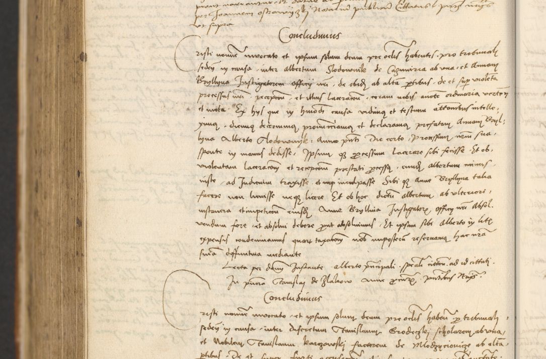 Zdjęcie nr 1090 dla obiektu archiwalnego: [Acta actorum officialia coram Thoma Roznowski]