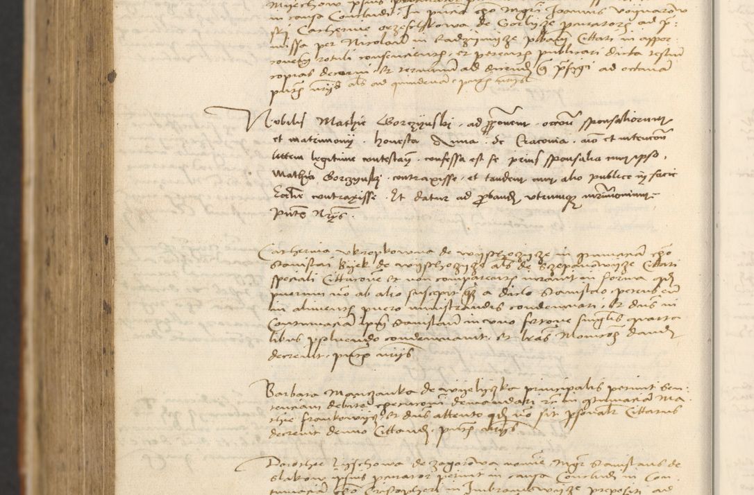 Zdjęcie nr 1084 dla obiektu archiwalnego: [Acta actorum officialia coram Thoma Roznowski]