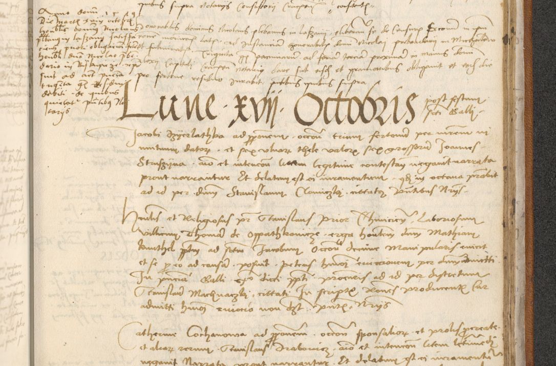 Zdjęcie nr 1075 dla obiektu archiwalnego: [Acta actorum officialia coram Thoma Roznowski]