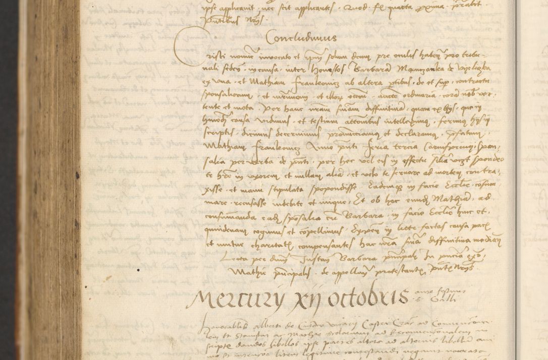 Zdjęcie nr 1072 dla obiektu archiwalnego: [Acta actorum officialia coram Thoma Roznowski]