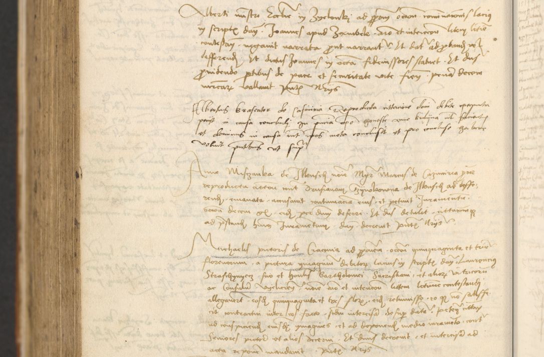 Zdjęcie nr 1070 dla obiektu archiwalnego: [Acta actorum officialia coram Thoma Roznowski]