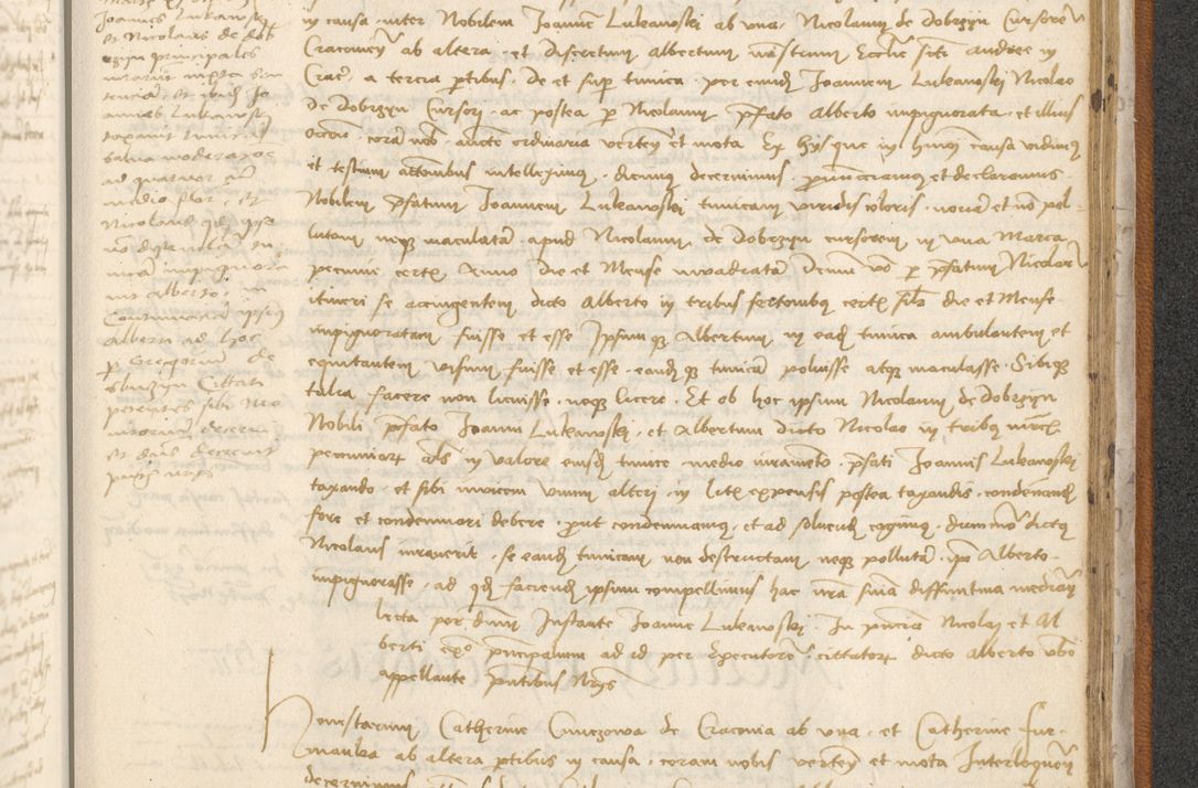 Zdjęcie nr 1071 dla obiektu archiwalnego: [Acta actorum officialia coram Thoma Roznowski]