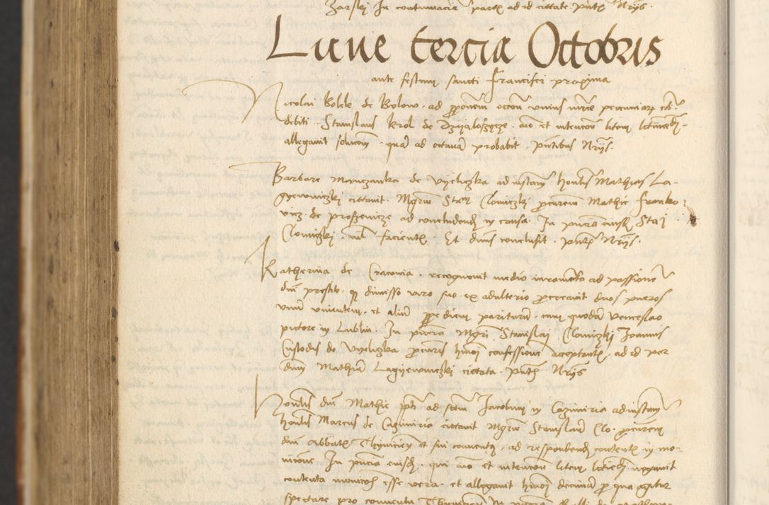 Zdjęcie nr 1060 dla obiektu archiwalnego: [Acta actorum officialia coram Thoma Roznowski]